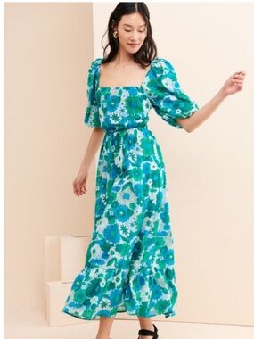 Anton Batik Lorette Lagoon Maxi Dress